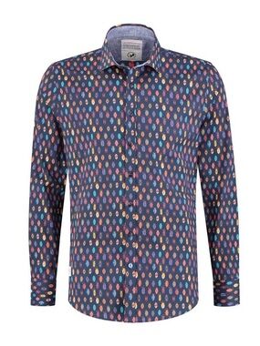 A Fish Named Fred Shield Beetle Print Button Down Shirt Men’s US XL EUR XXL